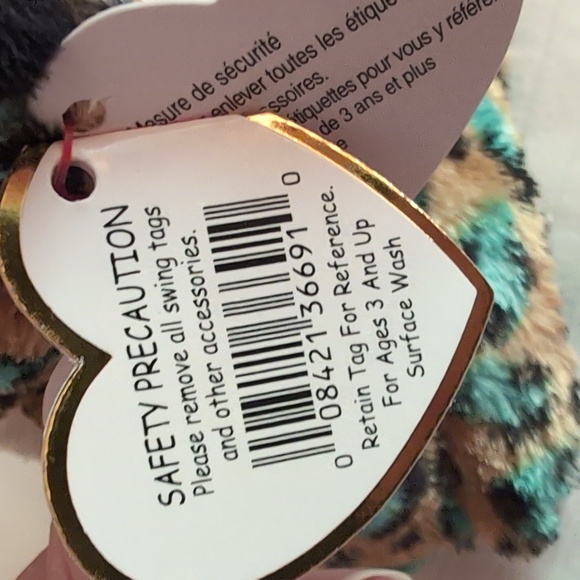 NWT Ty Beanie Boos Cobalt - Picture 8 of 8